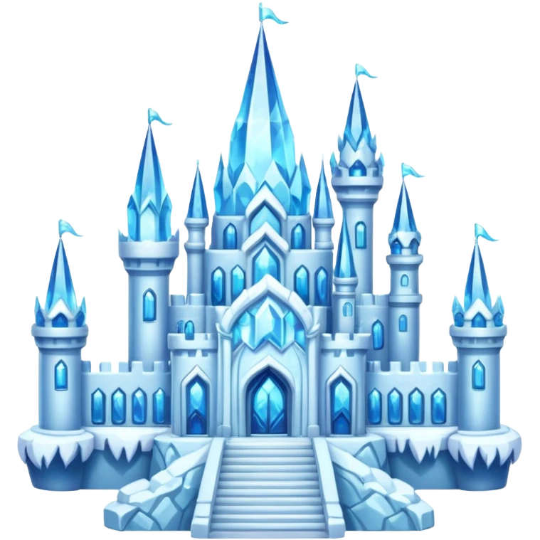 Ice Kingdom palace emoji