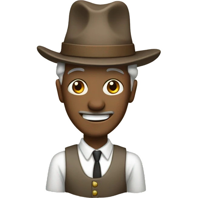 White brown pentahouse in the style of old money emoji