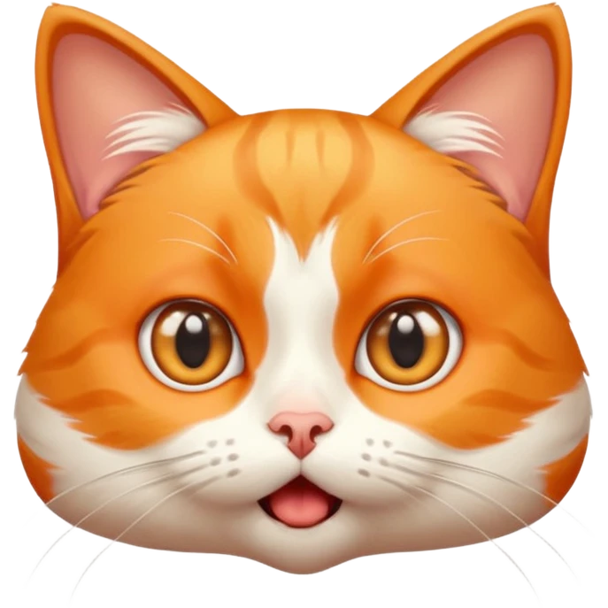 A shoking cat emoji