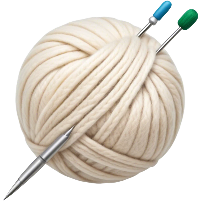 Felt crafting icon, wool fibers being felted, textured wool ball, needle and felting mat, minimalistic style, clean lines, transparent background. emoji