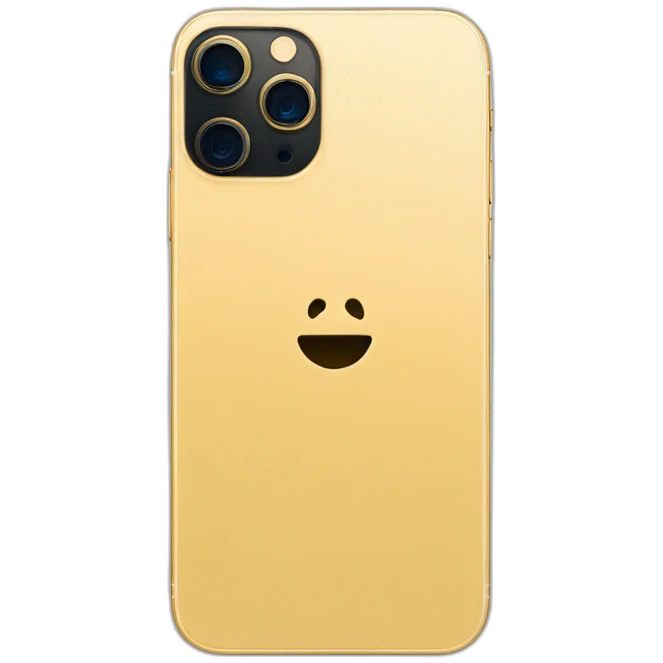 iphone 15 pro max yellow titanium emoji