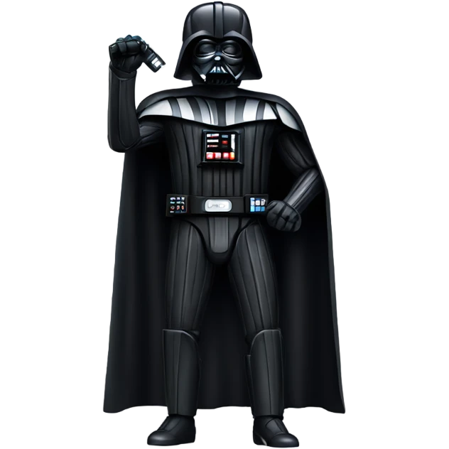 Darth Vader holding out a choke hold  emoji