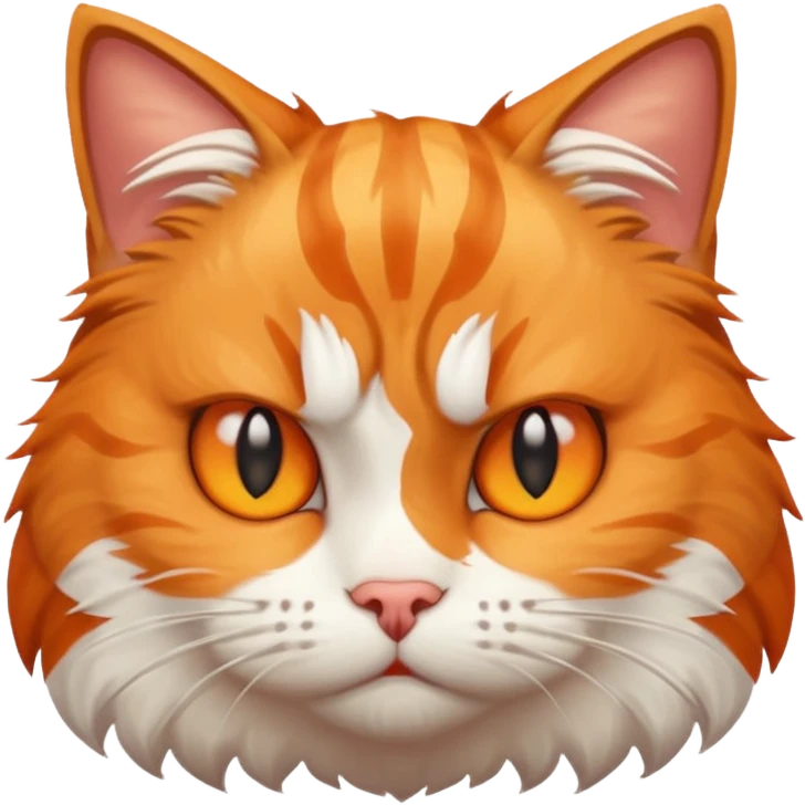Cat With hate expression  emoji