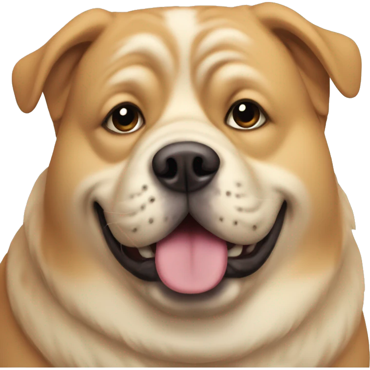 fattest dog emoji