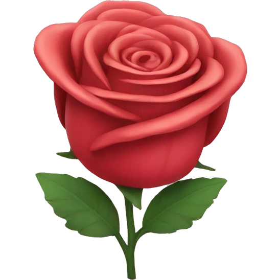 Rose toy emoji
