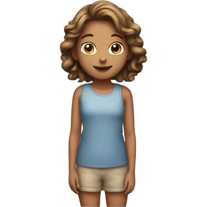 girl wishing emoji