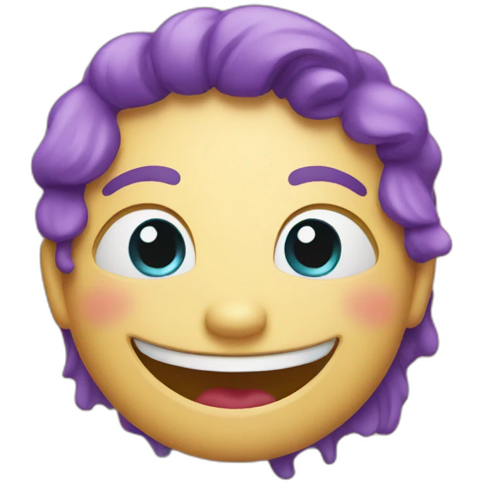 colorfull smile symbol emoji