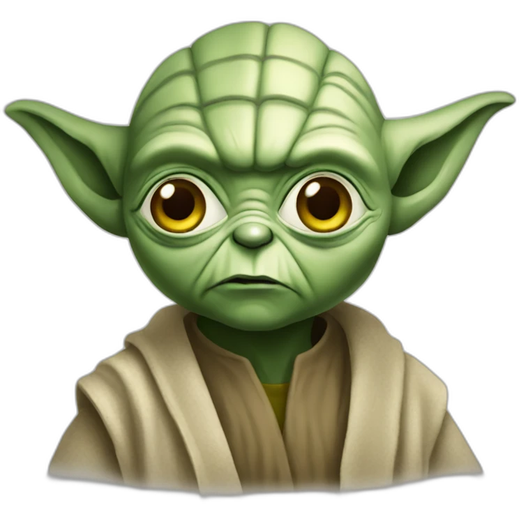 Yoda-clope emoji
