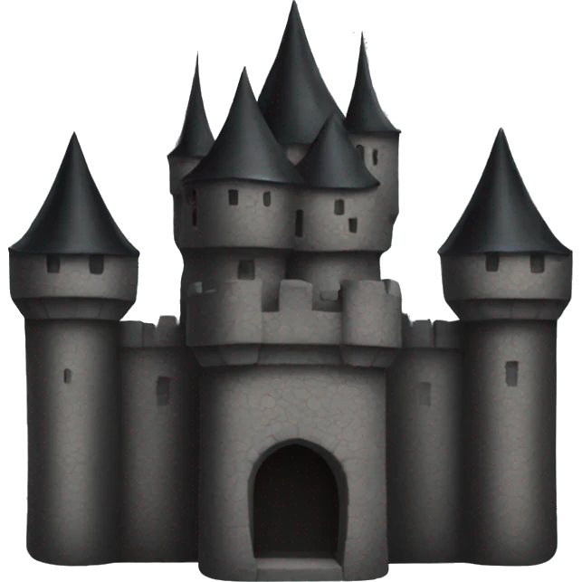 Black Castle  emoji