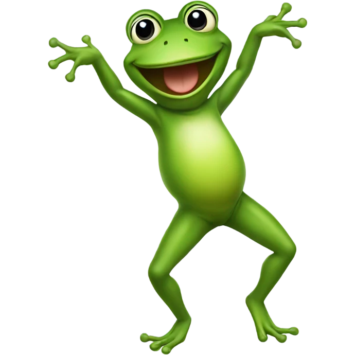 frog dancing emoji