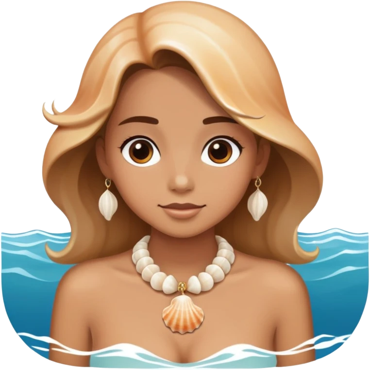 Ocean girl emoji