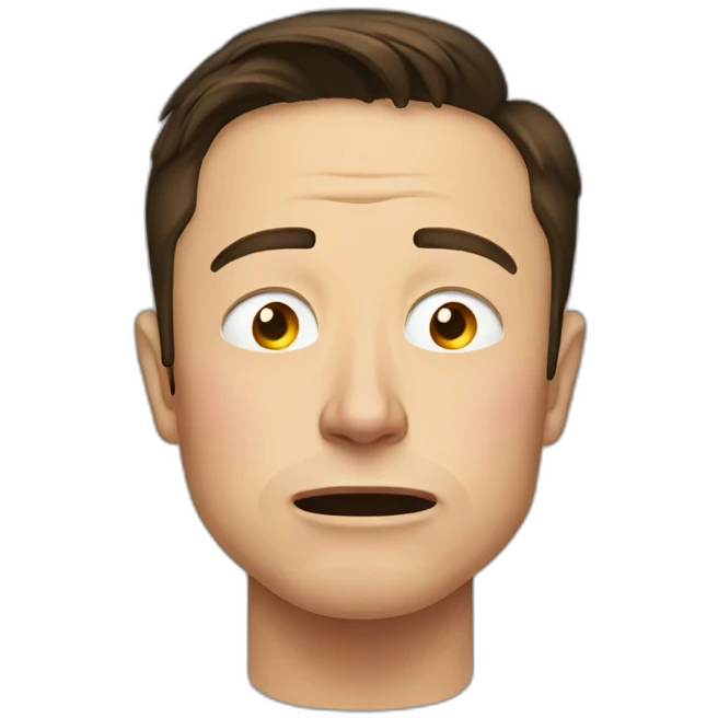 Elon musk crying emoji