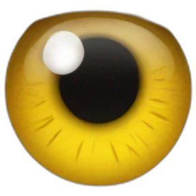 one unique eye on a face emoji