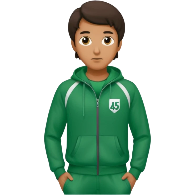 Squid game number 456 emoji