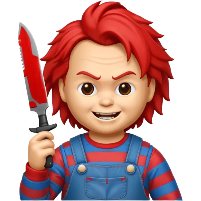 Un emojin de chuky emoji