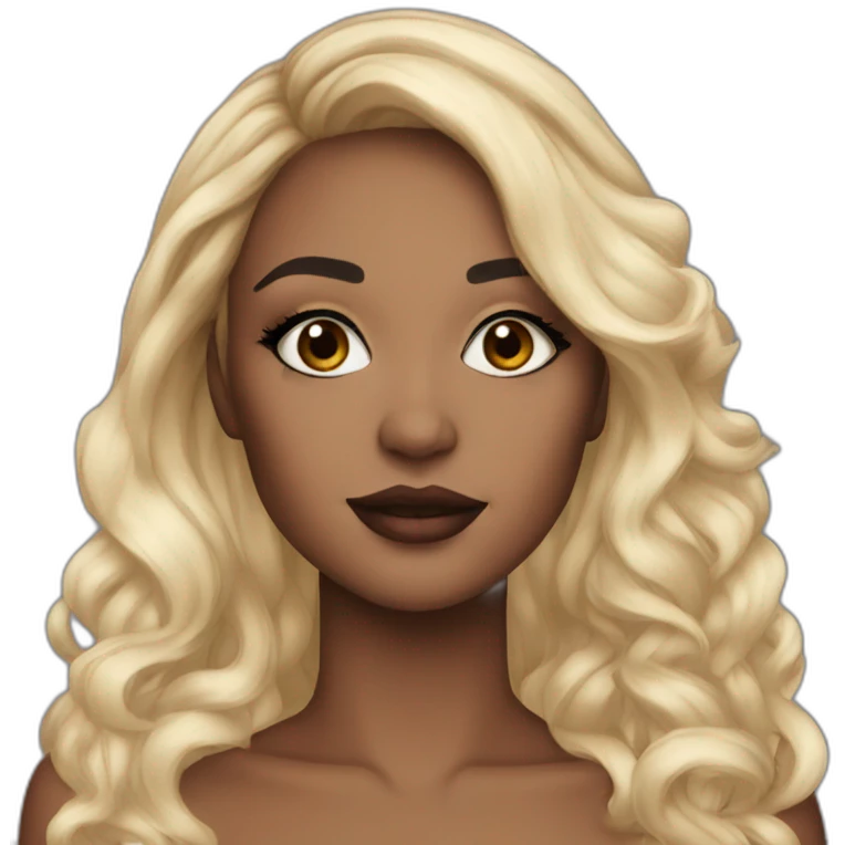Morgane makeup  emoji