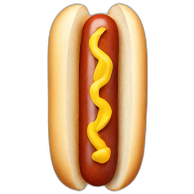 hotdog with face emoji