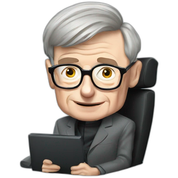 Stephen Hawking emoji