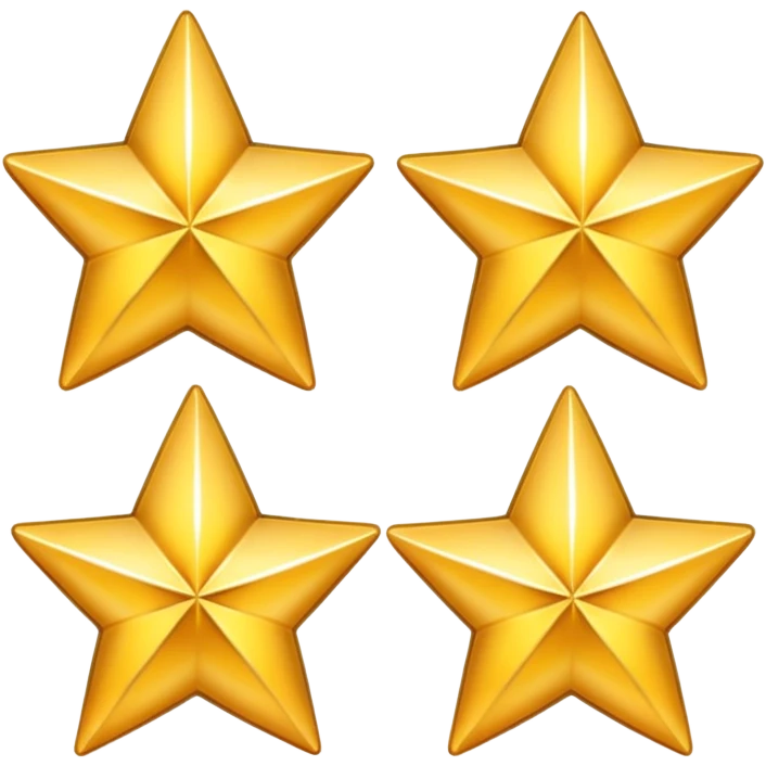 3 stars emoji
