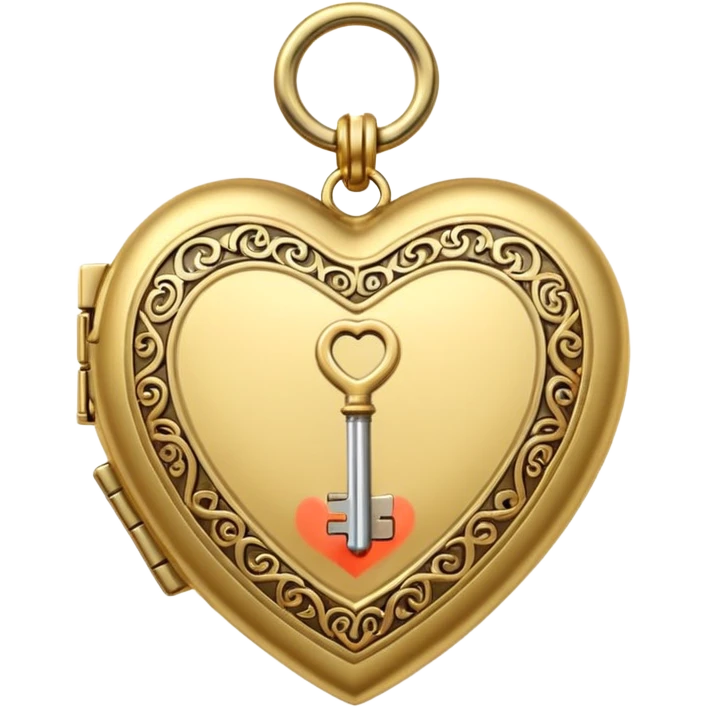 Heart with key  emoji