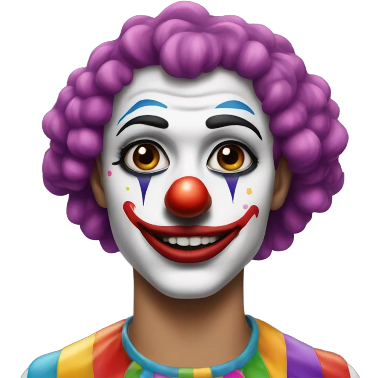 Clown With Piercing  emoji