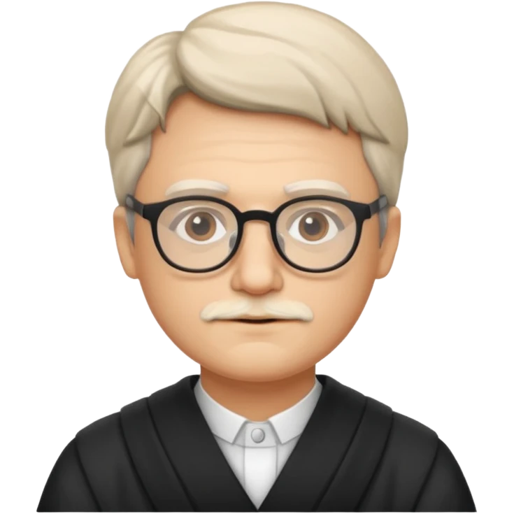 philosopher, wearing glasses emoji