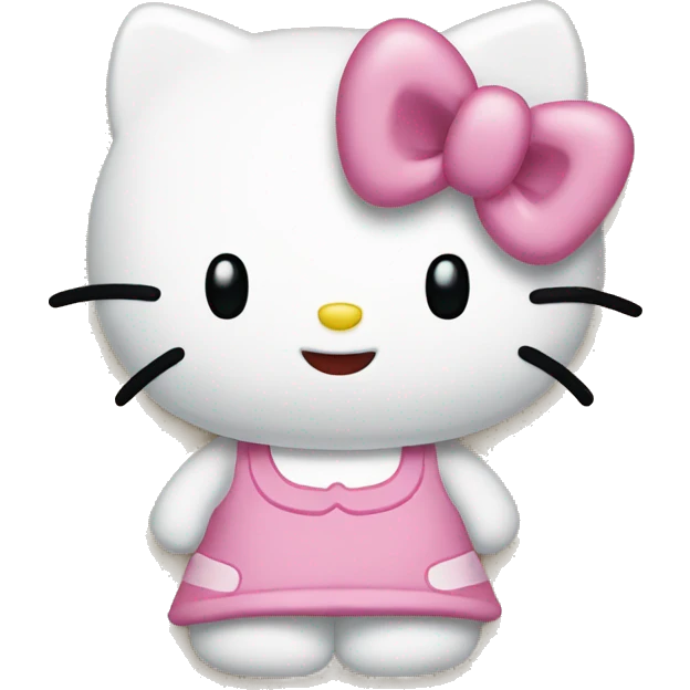 Hello kitty emoji