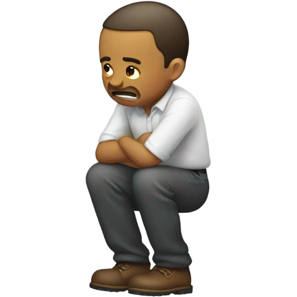 Bad back emoji
