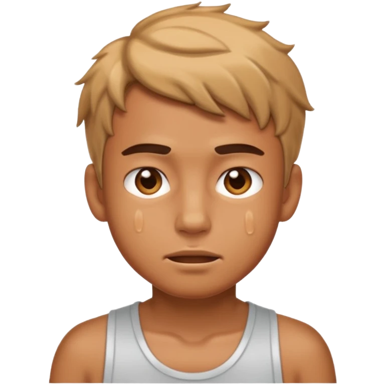 sweaty boy man emoji