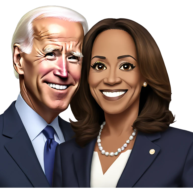 Joe Biden Kamala Harris  emoji
