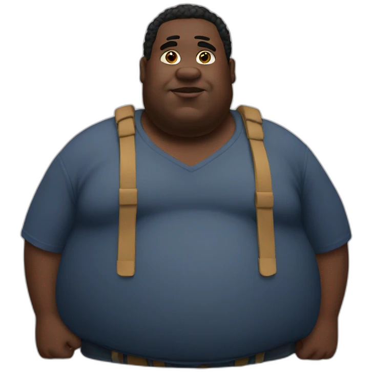 fat-blackman emoji