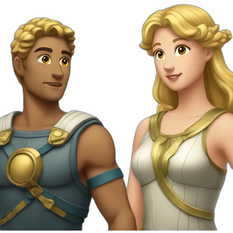 Apollo and Artemis emoji