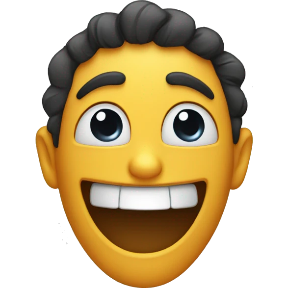kotlin logo laughing with tears emoji