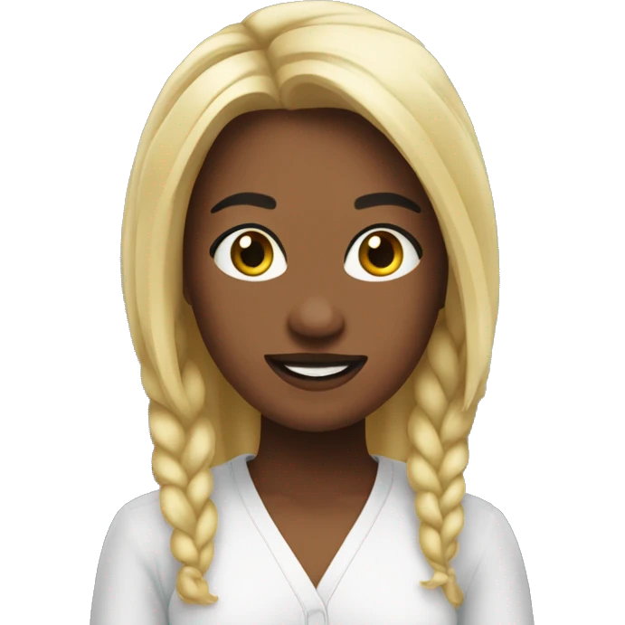 La youtubeuse Natoo en emoji emoji