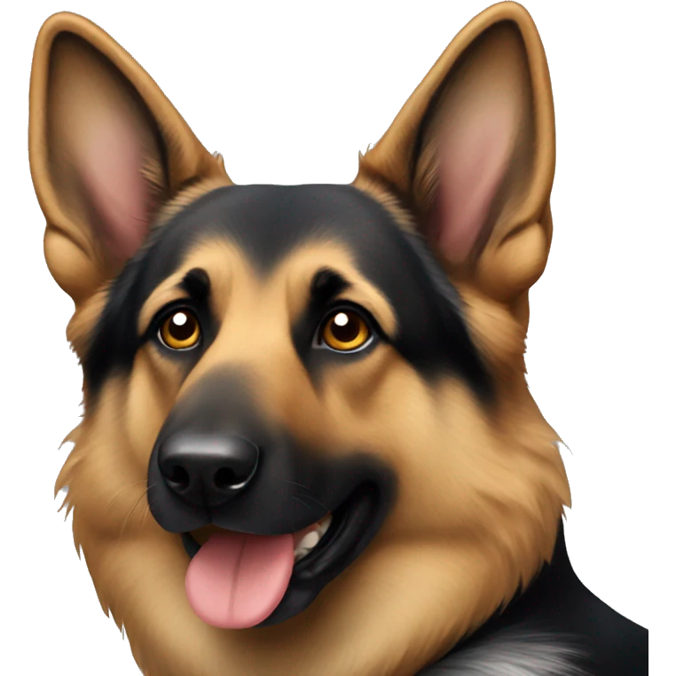 German Shepard emoji