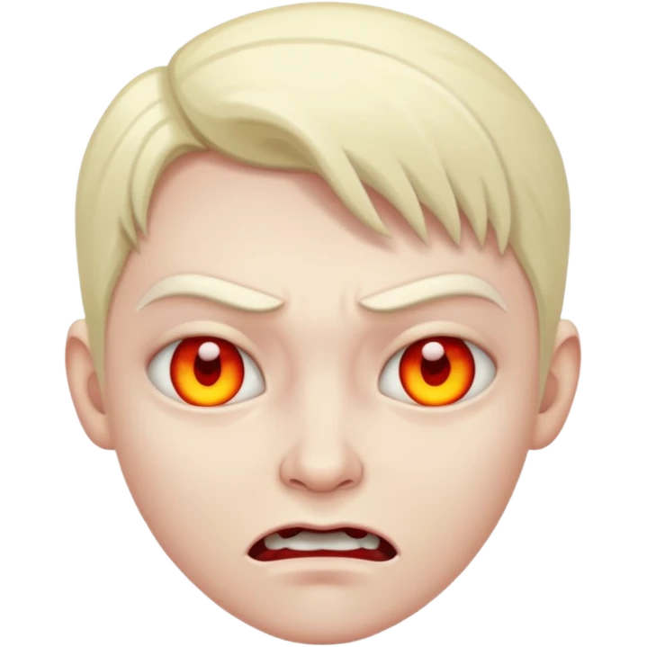 Evil expression emoji