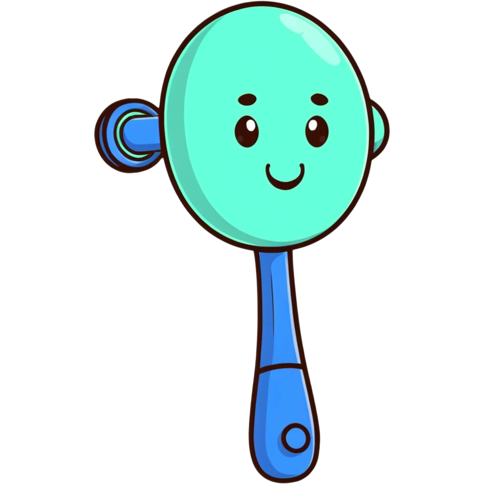 baby rattle emoji
