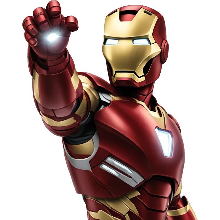iron man showing his thumb to the ground down below emoji
