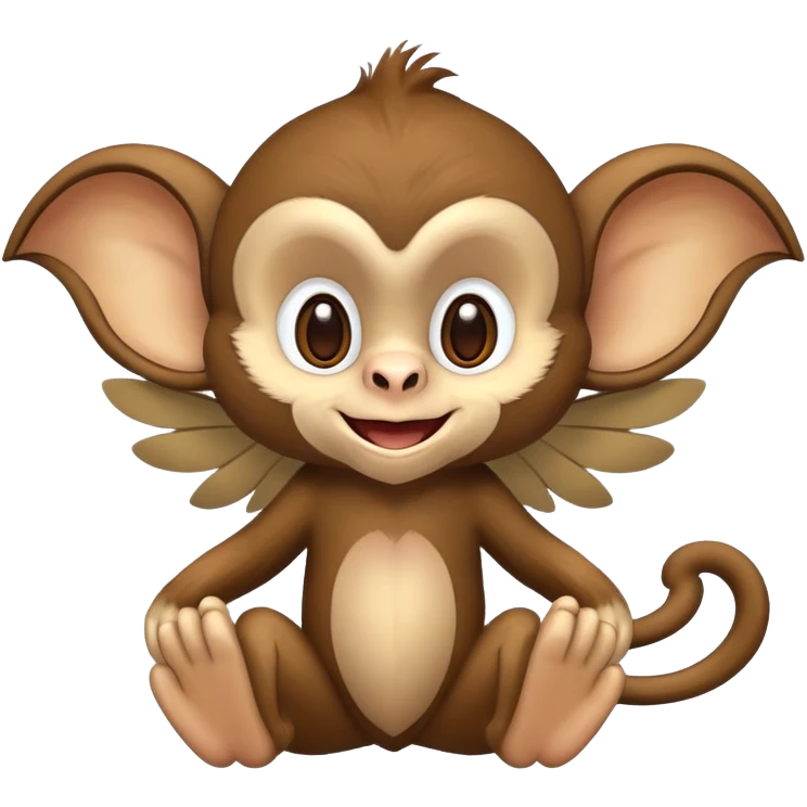 Flying monkey emoji
