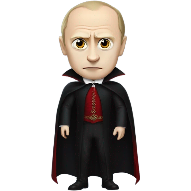 vladimir putin vampire full body emoji