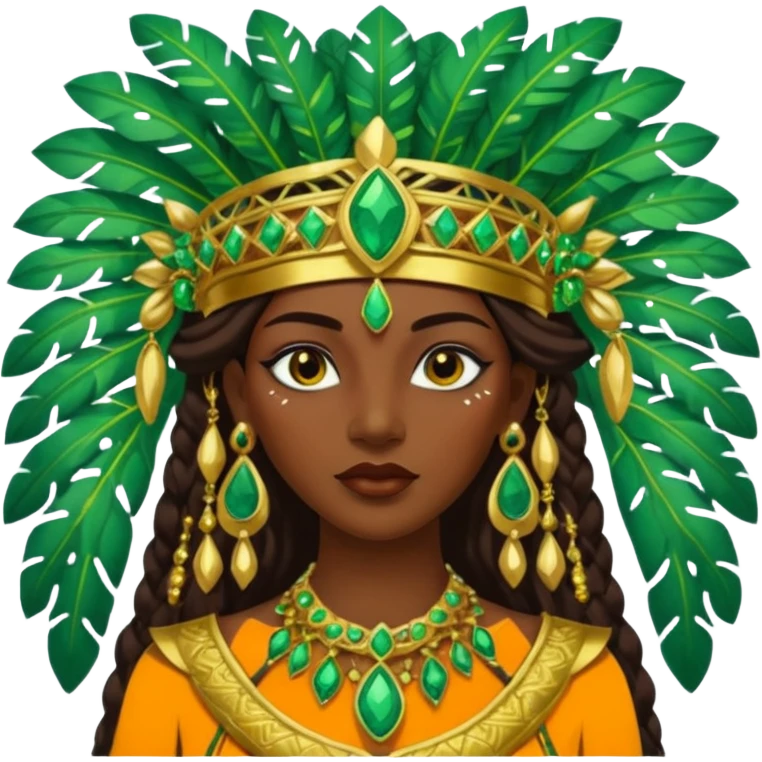 ancient jungle queen emoji