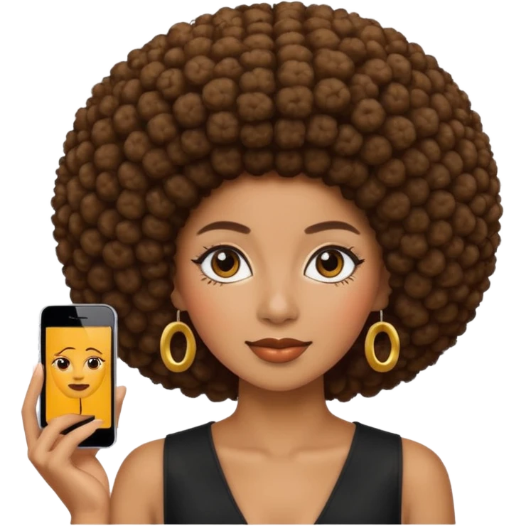 women ios emoji afro emoji