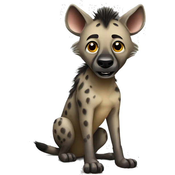 hyena emoji