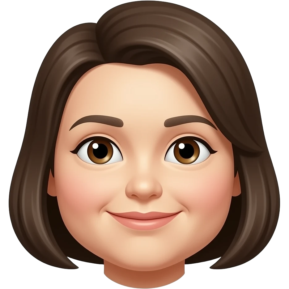 yellow face old chubby female emoji