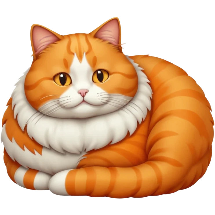 Fat cat emoji