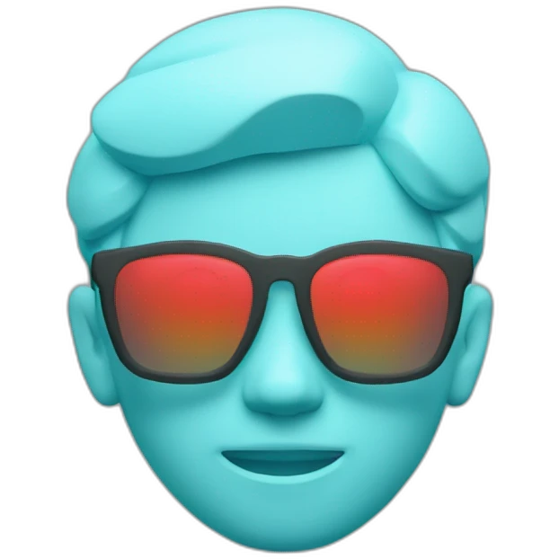 3d anagliph emoji