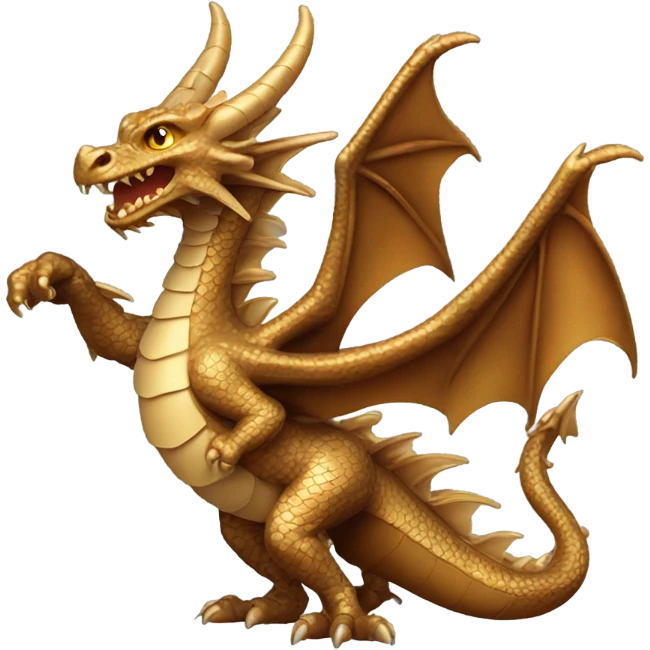 bronze dragon giving thumbs up emoji
