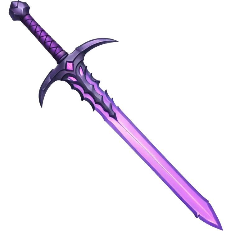 Purple lava sword emoji