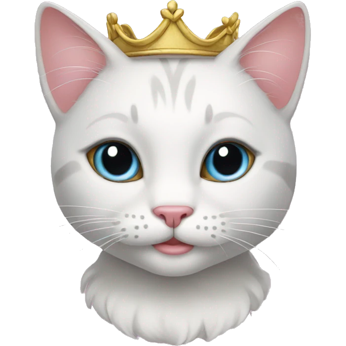 Princess kitty emoji