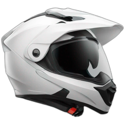 Casque moto emoji